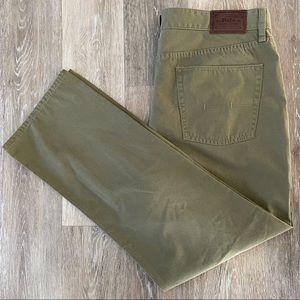 Polo Ralph Lauren 36x30 Chino 5-Pocket Pants Green